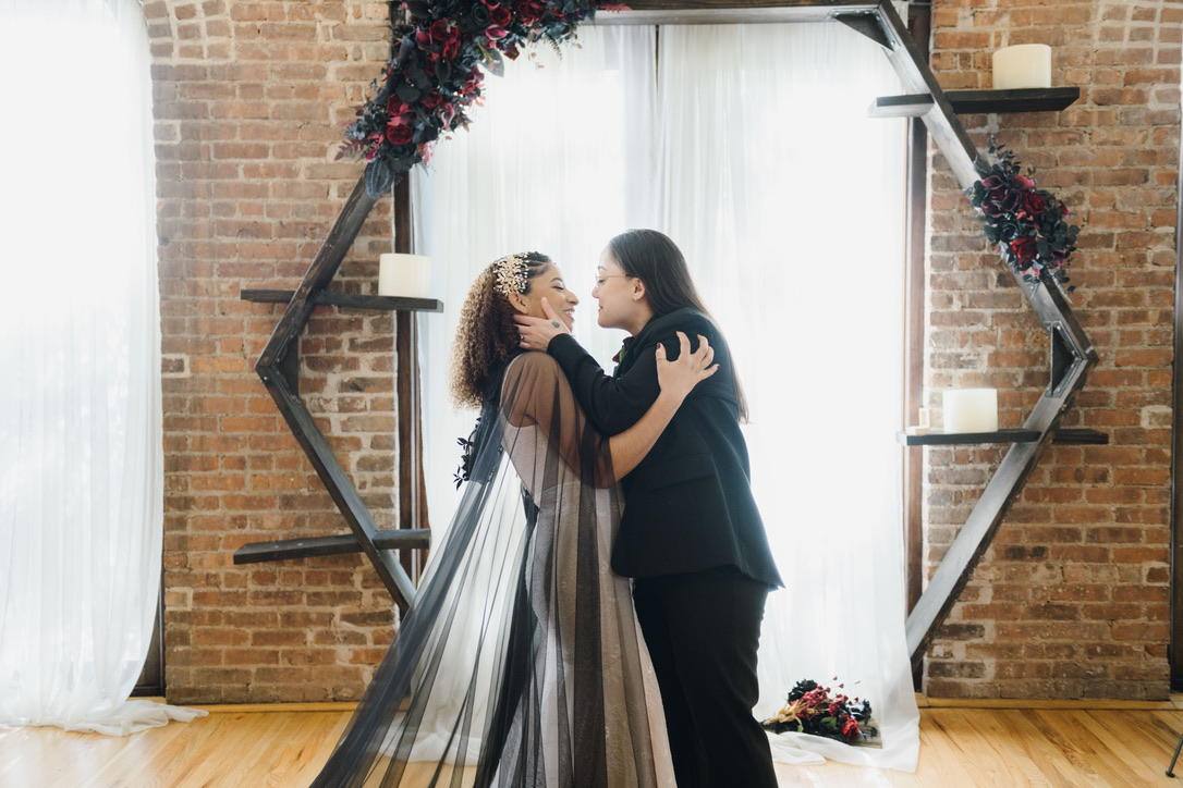 Moody Micro Wedding in Brooklyn