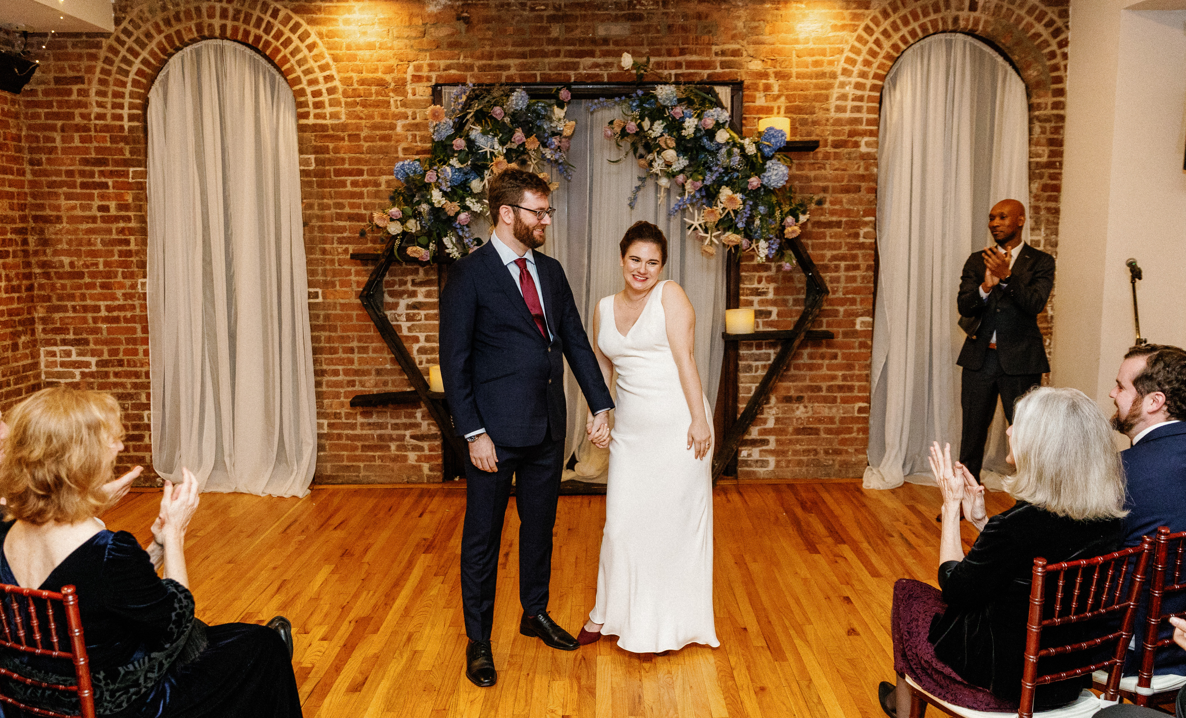 A Brooklyn Tale of Winter Romance: Katie and Zachary Tie the Knot